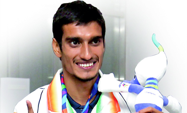Athlete Sharad Kumar. Athlete Sharad Kumar.